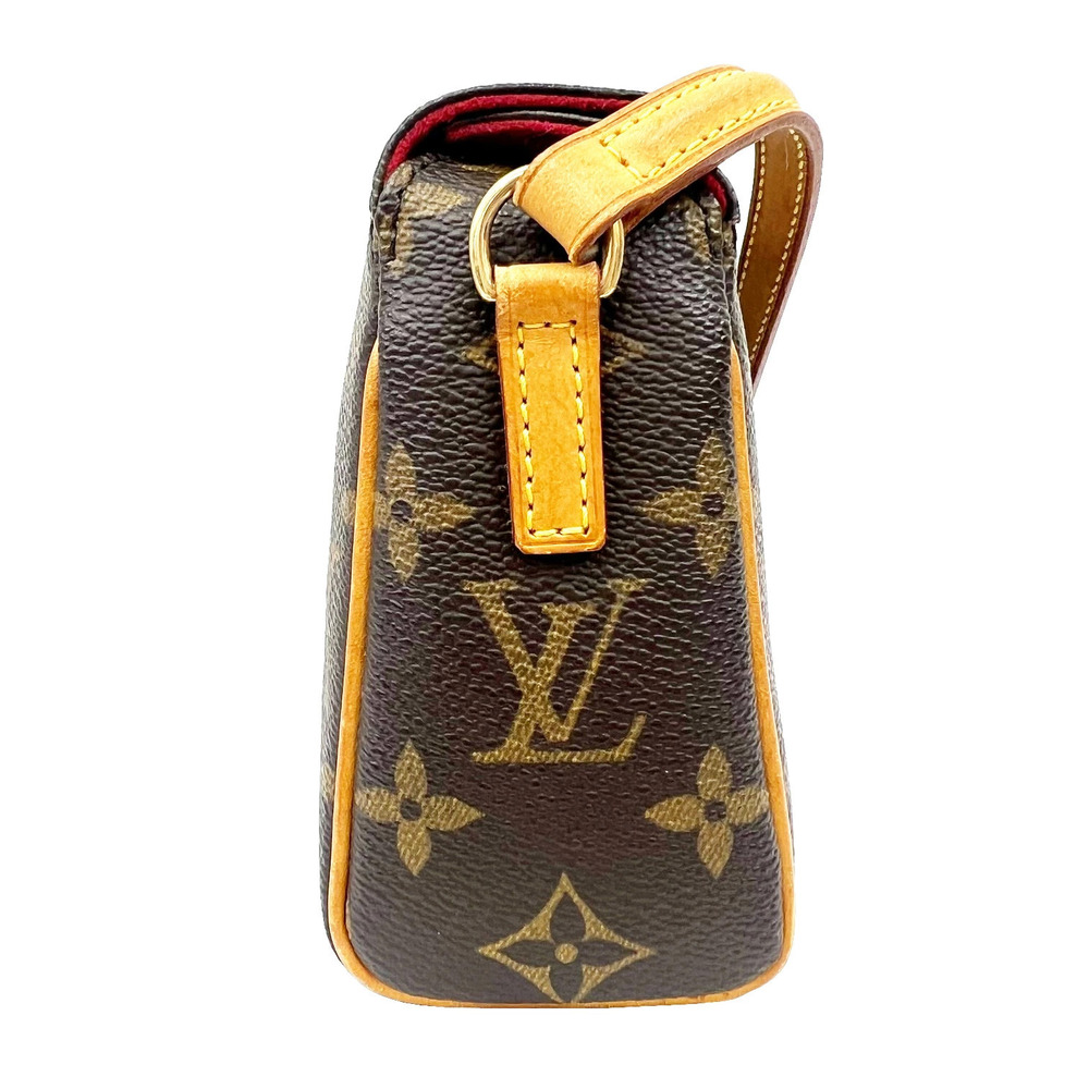 Louis Vuitton Shoulder Monogram Bag Recital Canvas Brown